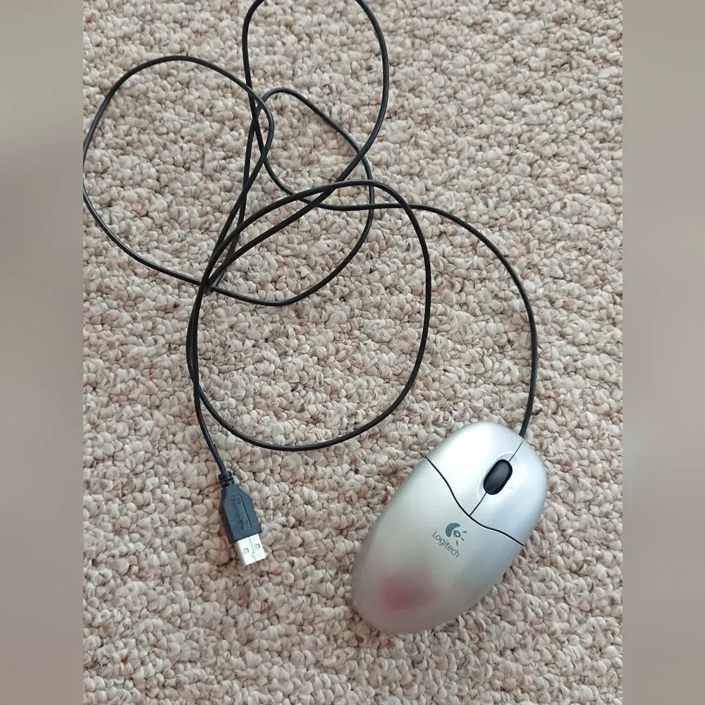 logitech laser wired mouse